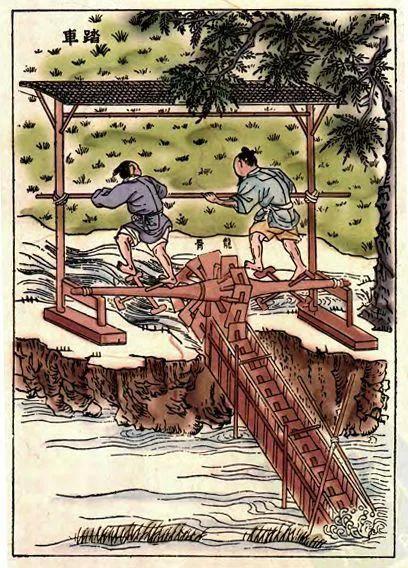 天工开物手绘插图